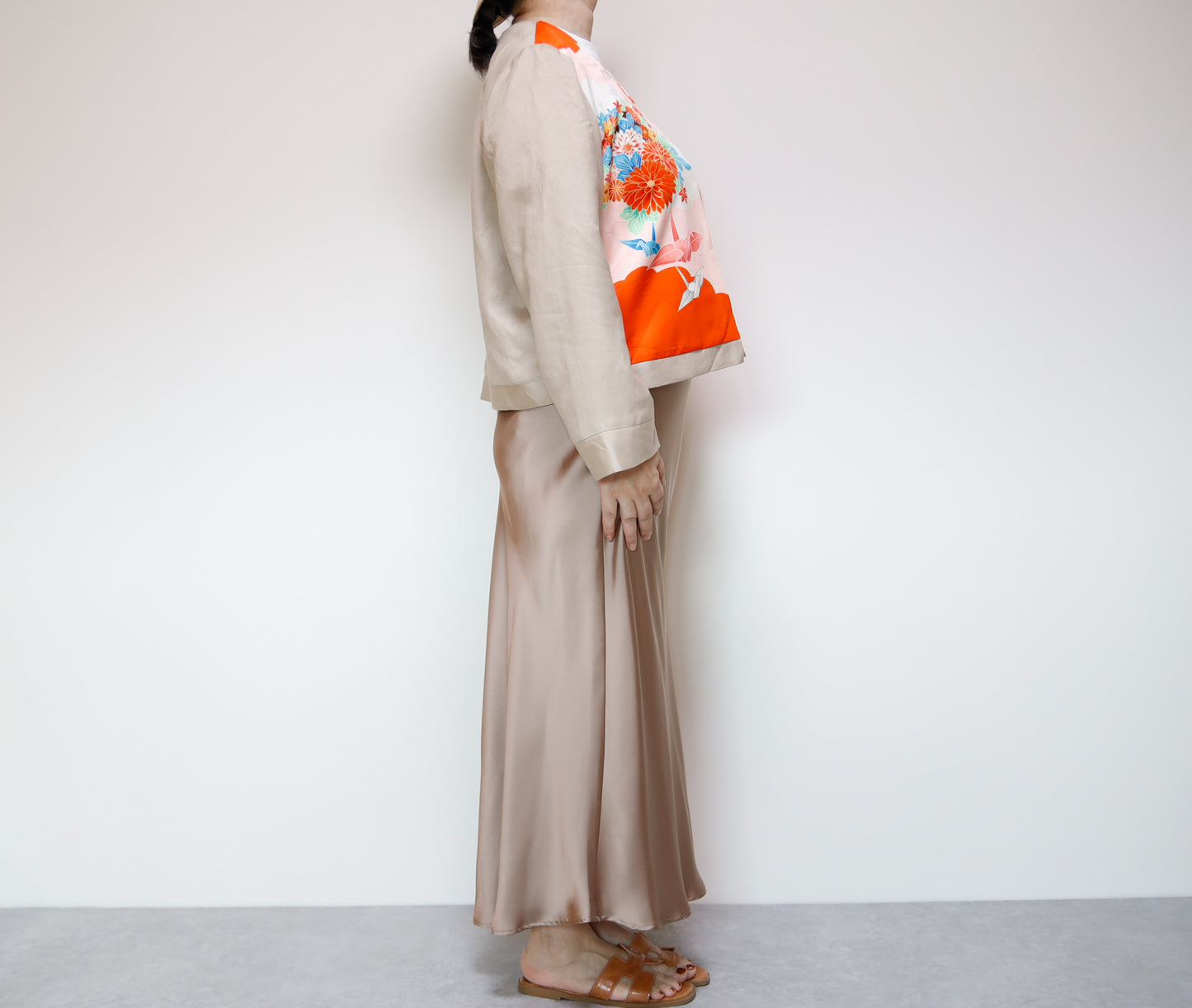 <J15K-027> KIMONO クルーネックジャケット