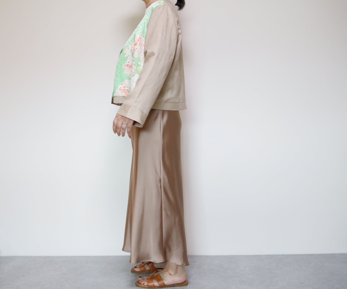 <J15K-030> KIMONO クルーネックジャケット