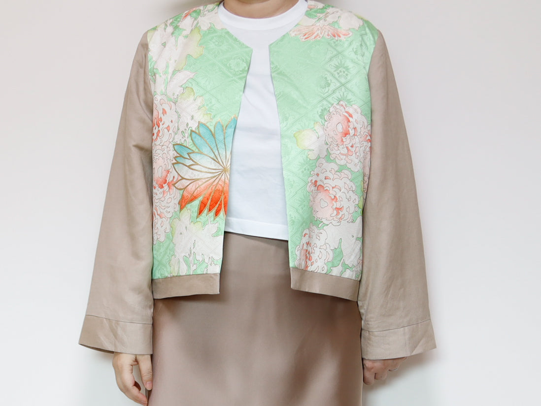 <J15K-030> KIMONO クルーネックジャケット