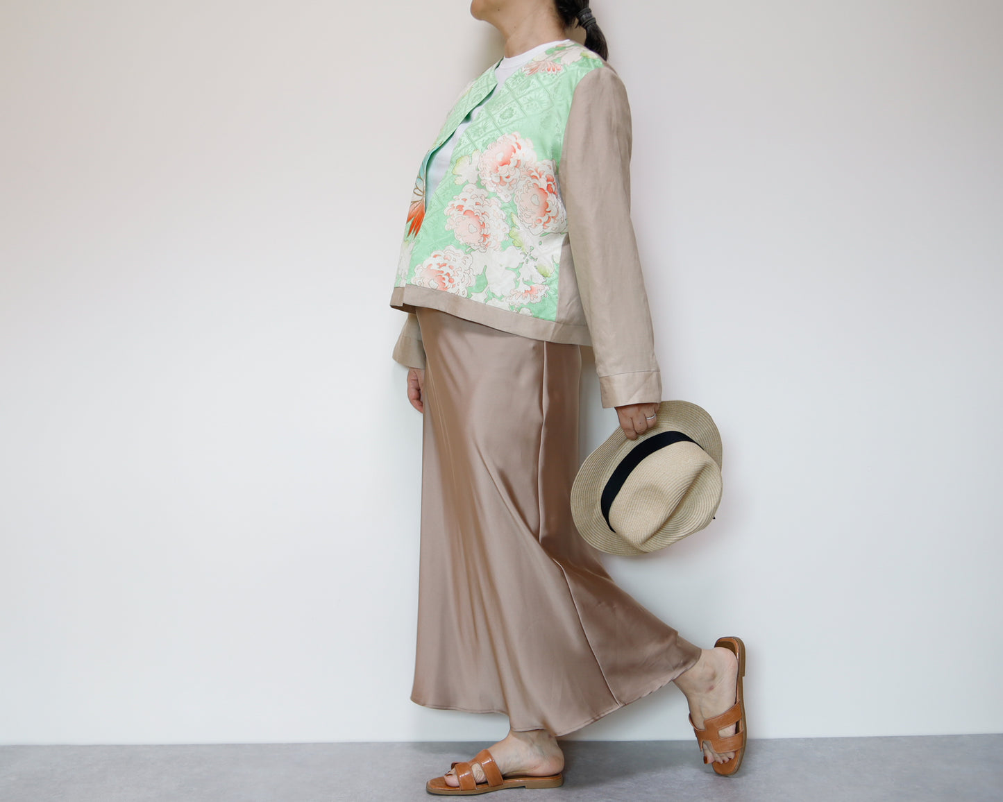 <J15K-030> KIMONO クルーネックジャケット