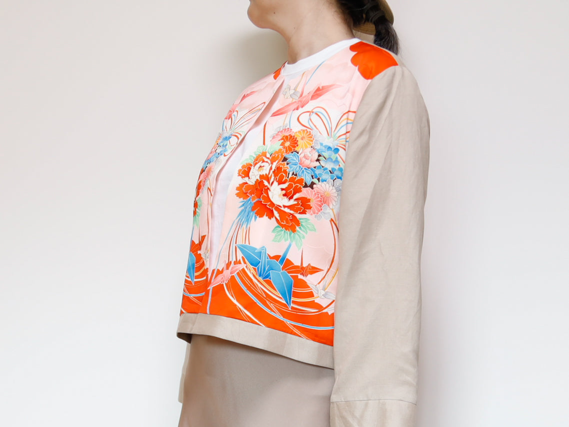 <J15K-028> KIMONO クルーネックジャケット