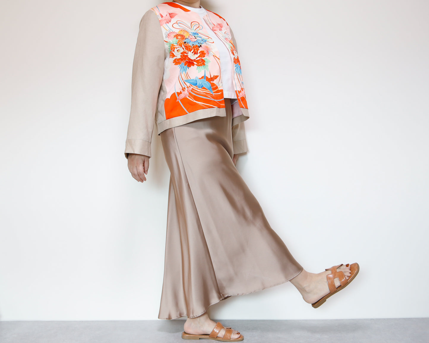 <J15K-028> KIMONO クルーネックジャケット