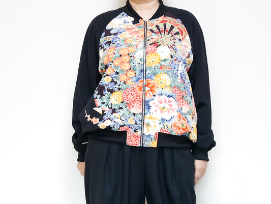 <J09-012> KIMONO BOMBER Jacket
