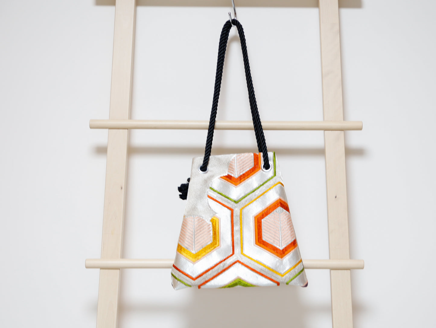 <B06K-024> FUJIYAMA Bag -KIMONO WHITE
