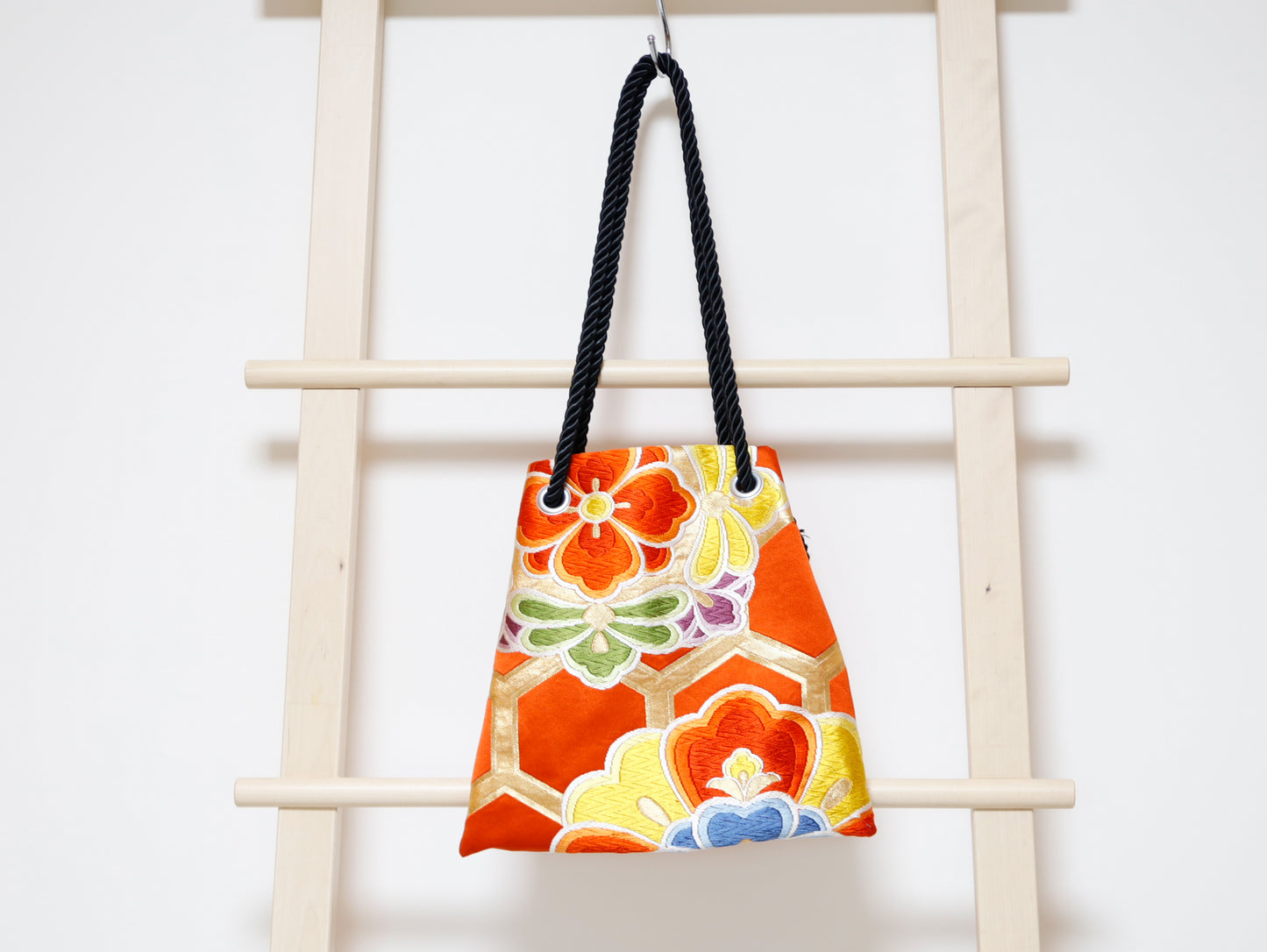 <B06K-023> FUJIYAMA Bag -KIMONO ORANGE