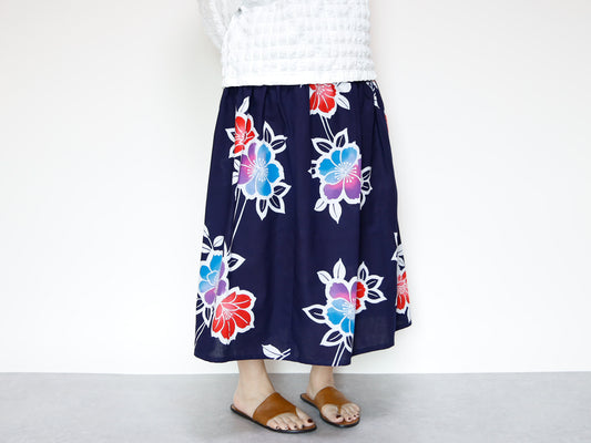 <S15-048> OKINAWA Skirt Long