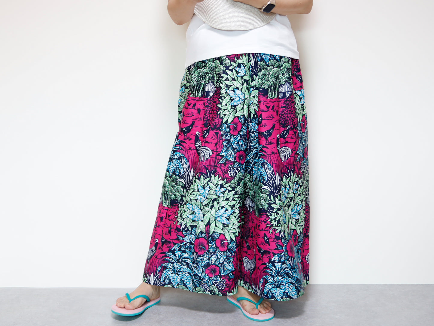 <P15-072> AFRICAN PRINT Gaucho