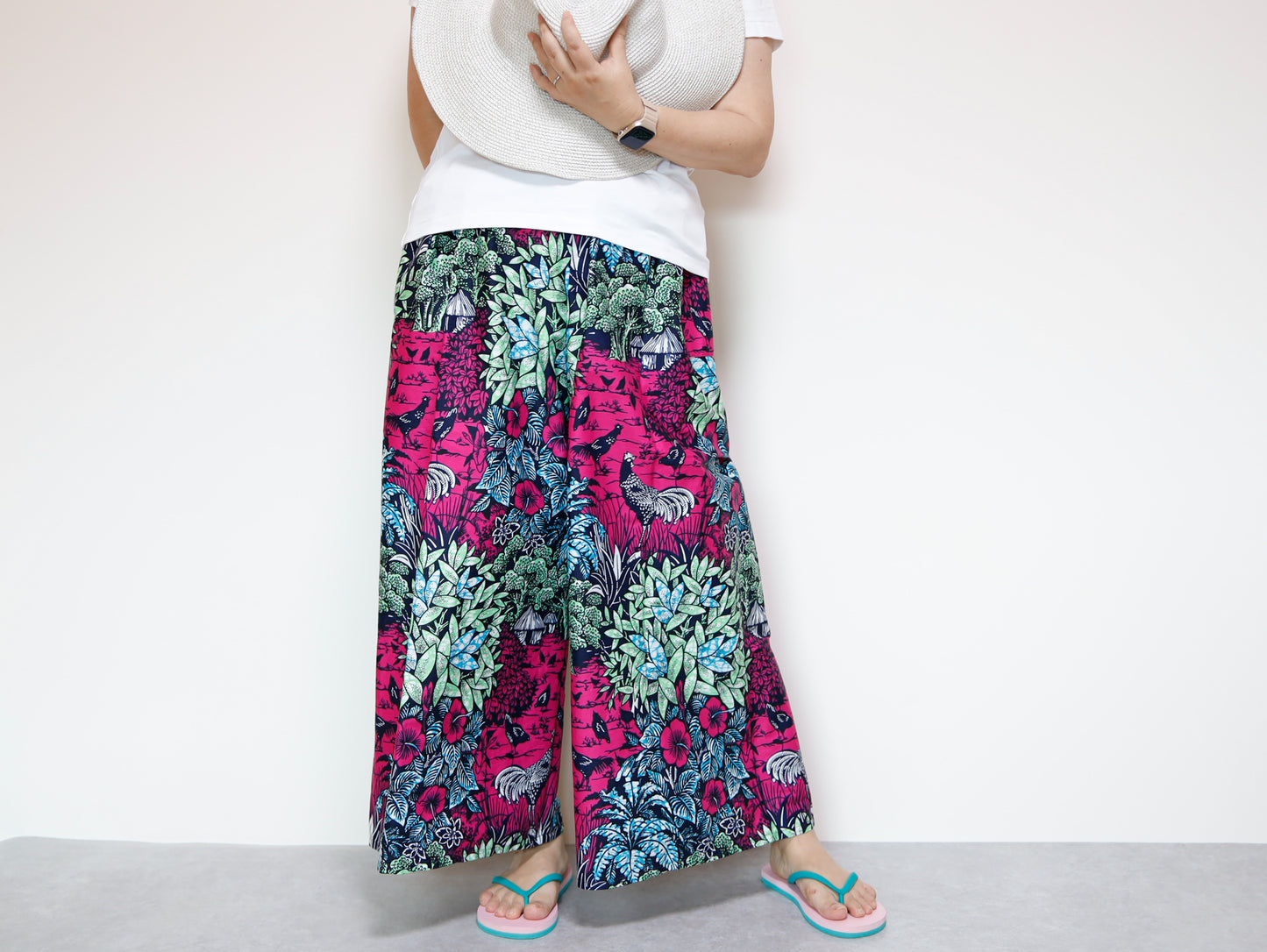 <P15-072> AFRICAN PRINT Gaucho