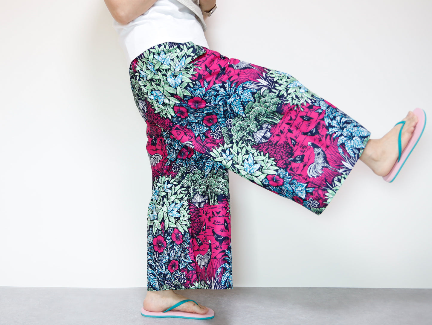 <P15-072> AFRICAN PRINT Gaucho