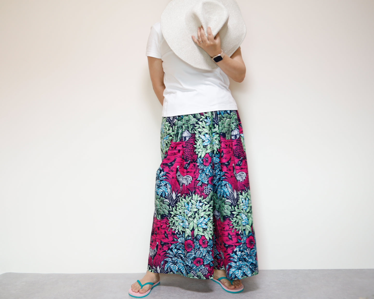 <P15-072> AFRICAN PRINT Gaucho