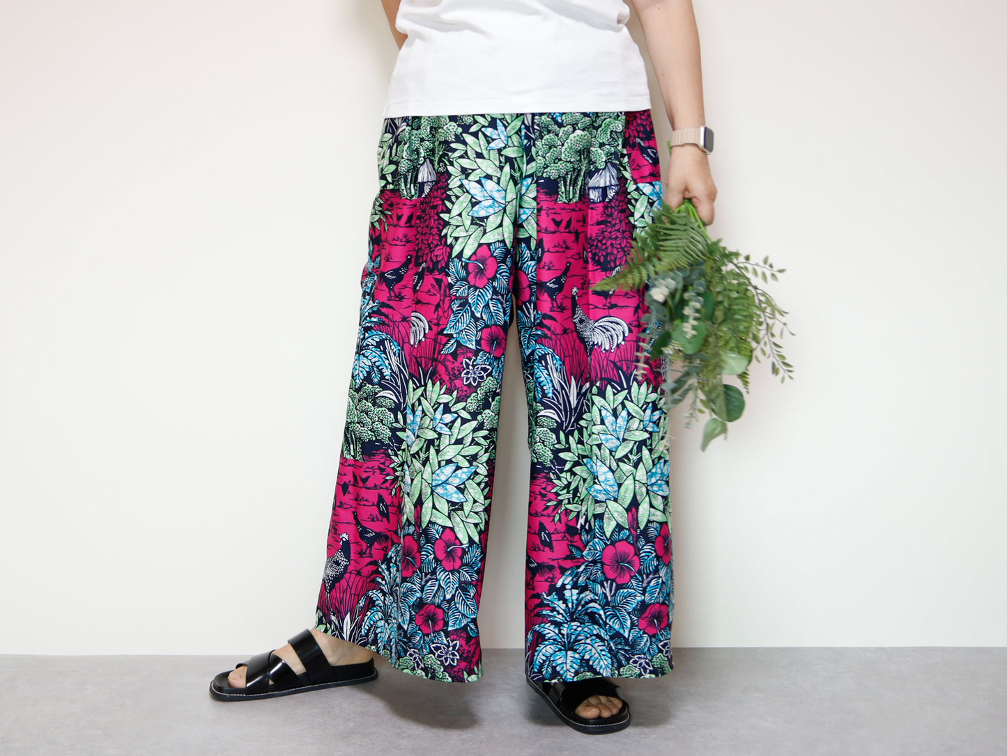 <P15-072> AFRICAN PRINT Gaucho