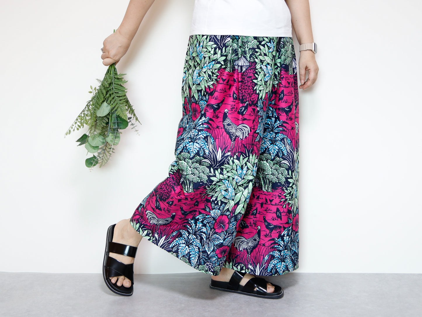 <P15-072> AFRICAN PRINT Gaucho