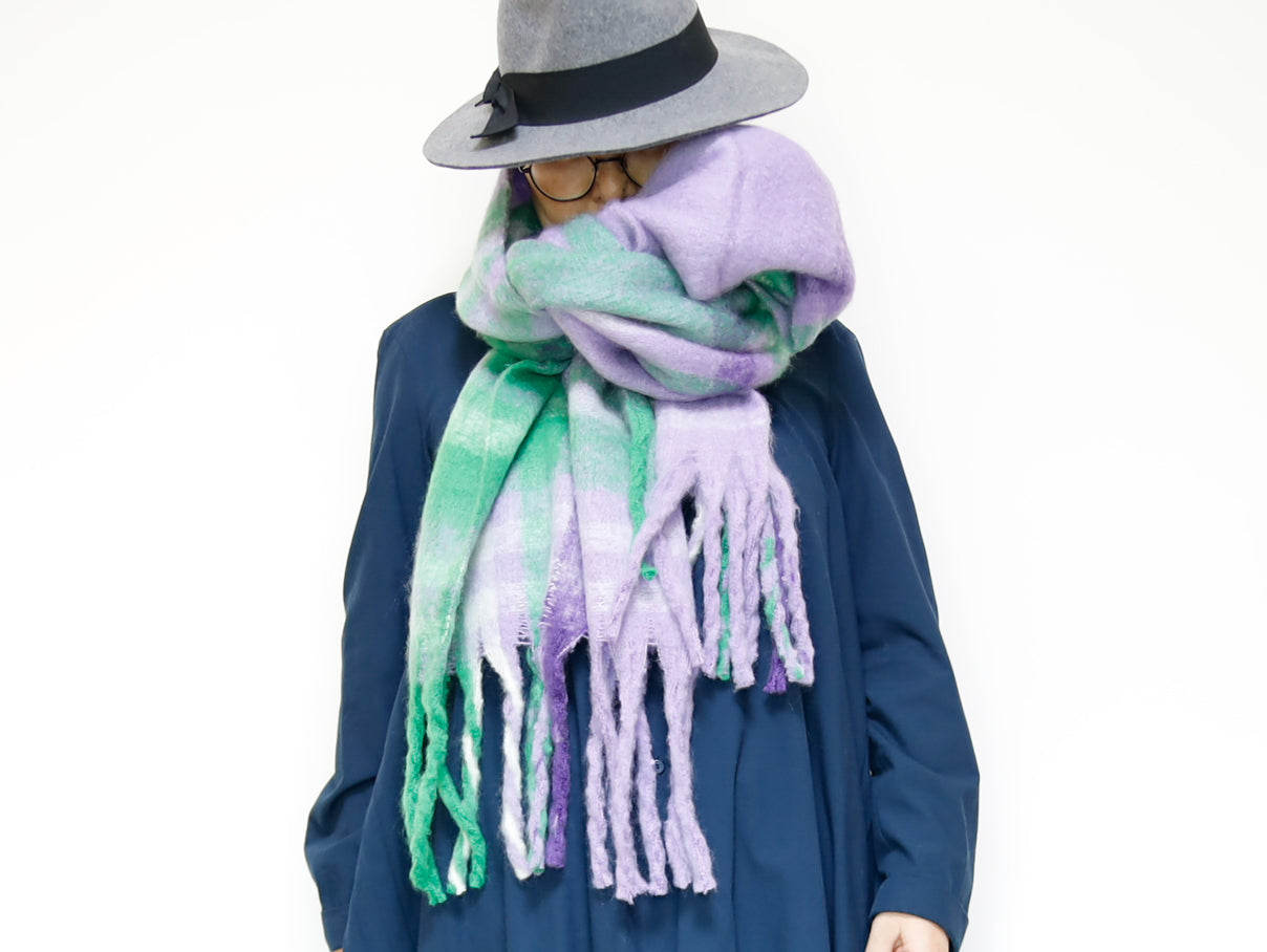 <A15P> OVERSIZED Scarf