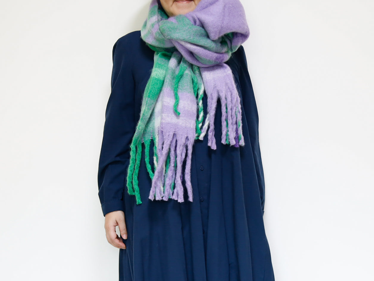 <A15P> OVERSIZED Scarf