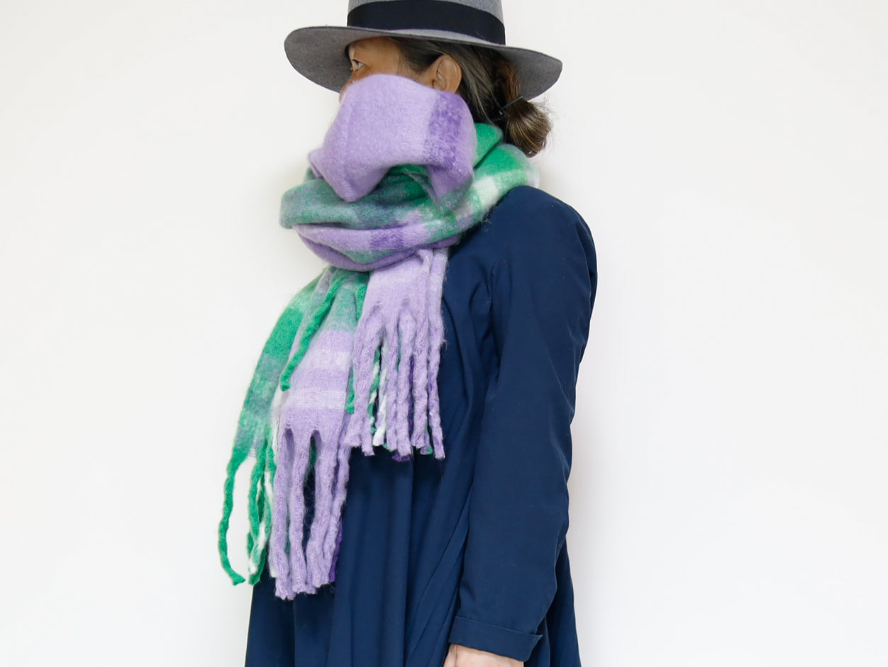 <A15P> OVERSIZED Scarf