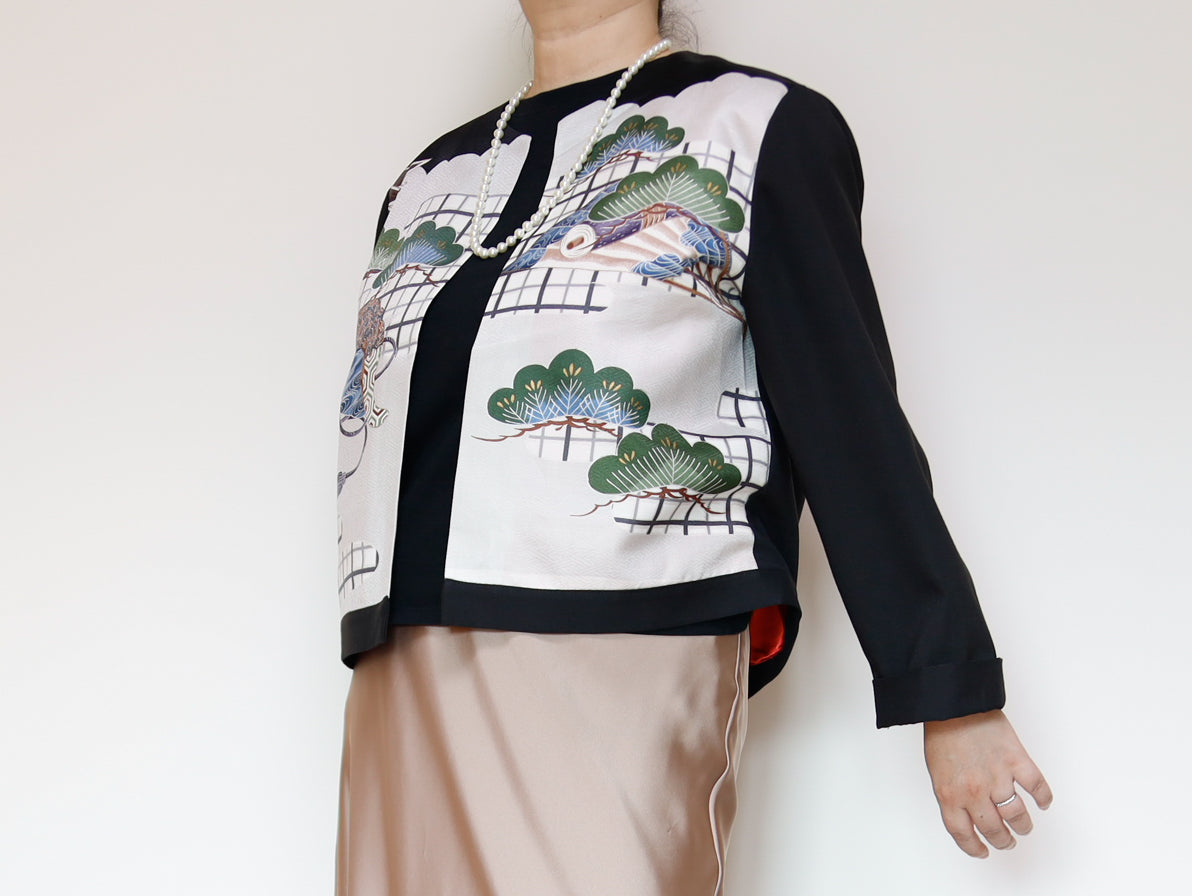<J15K-031> KIMONO CREW NECK Jacket