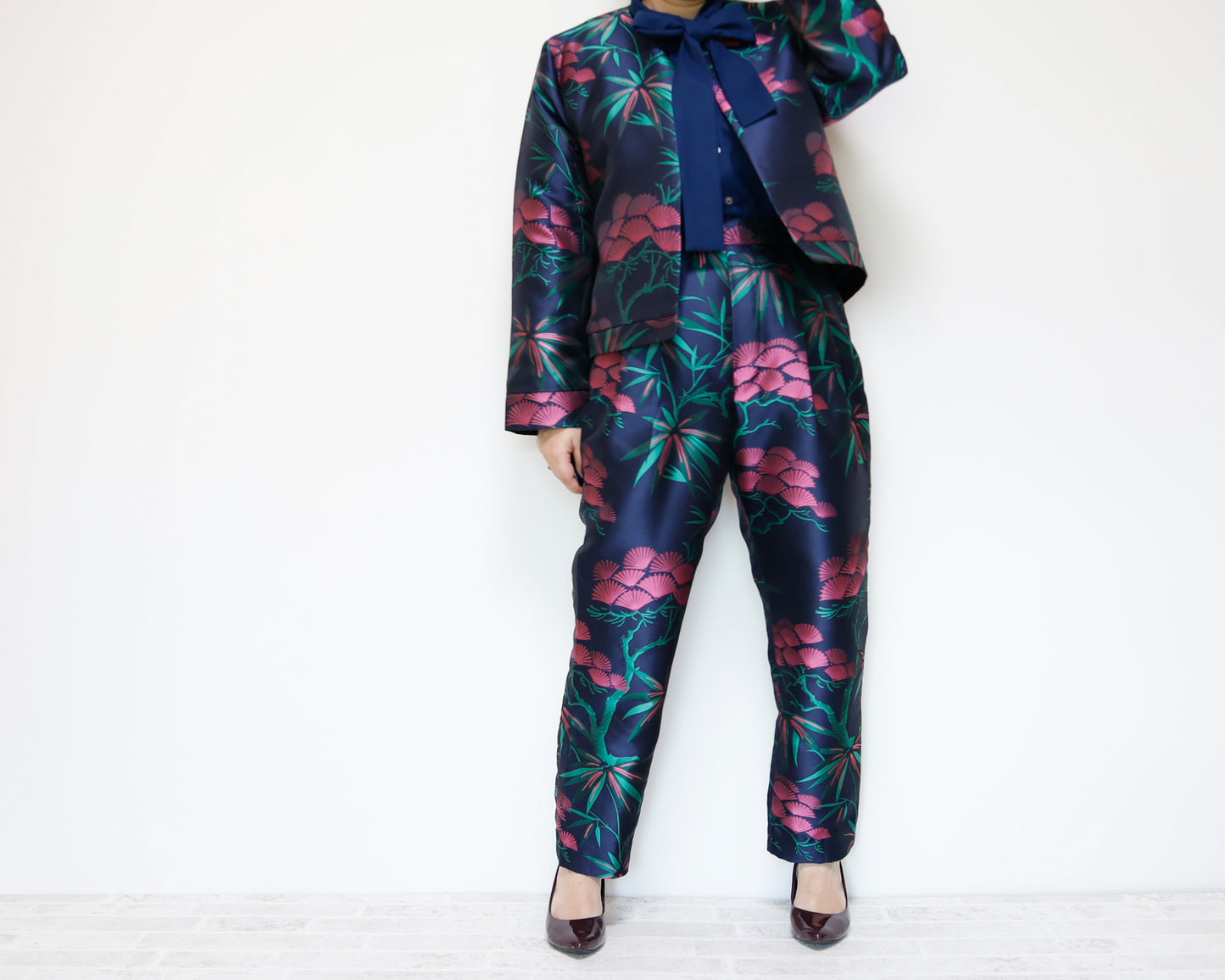 <J15BP> CREW NECK Jacket -KABUKI