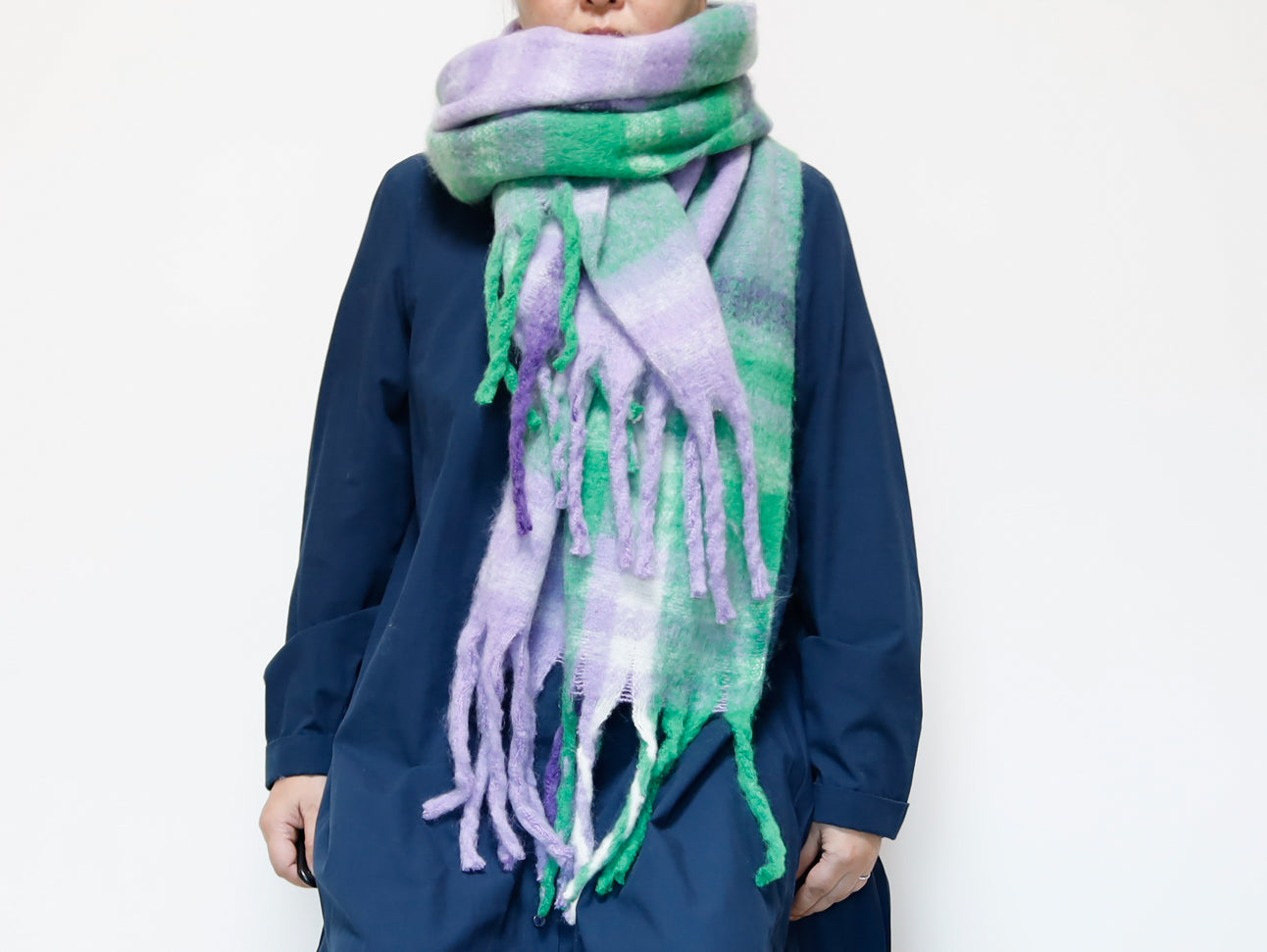 <A15P> OVERSIZED Scarf