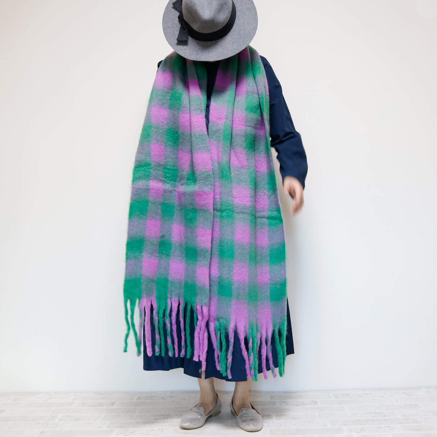 <A15M> OVERSIZED Scarf