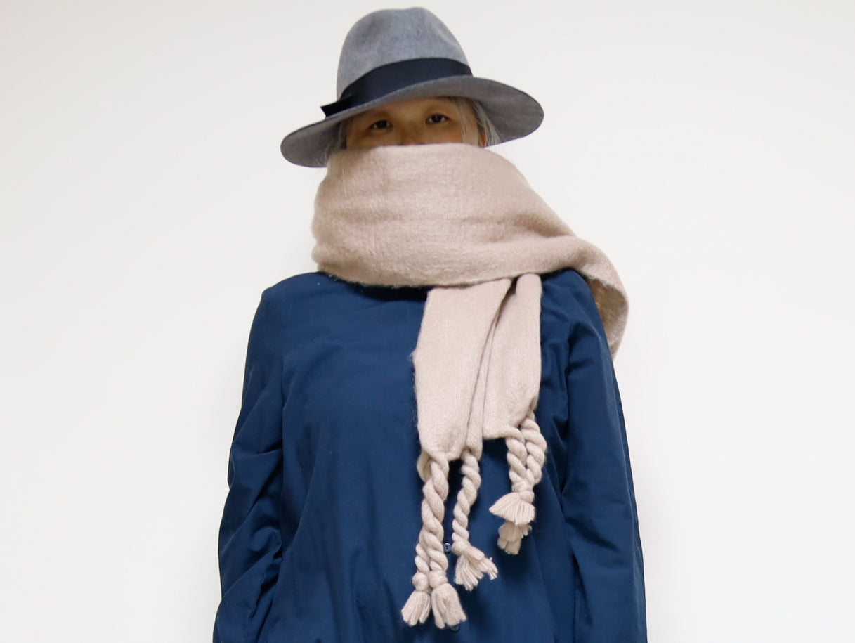<A15L> OVERSIZED Scarf