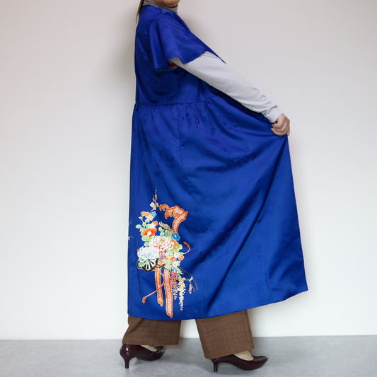 <D28K-004> KIMONO WRAPED Dress'n Coat
