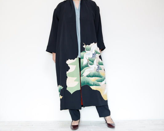 <J14-004> KIMONO Long COAT