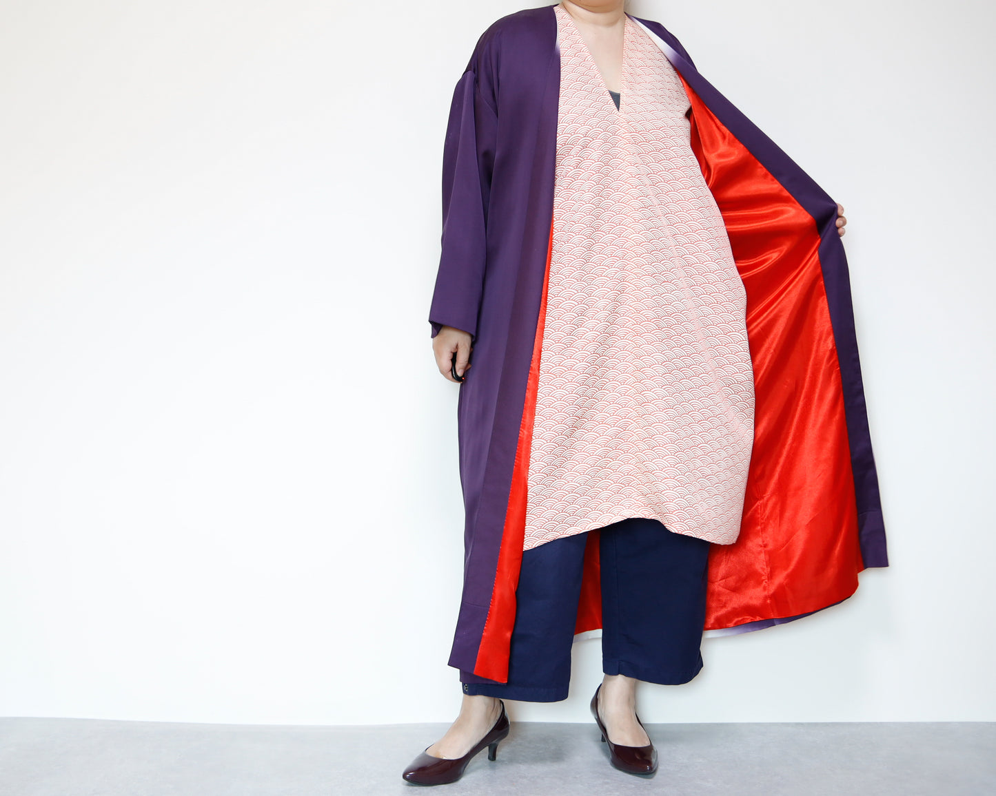 <D10-010> KIMONO Square Dress