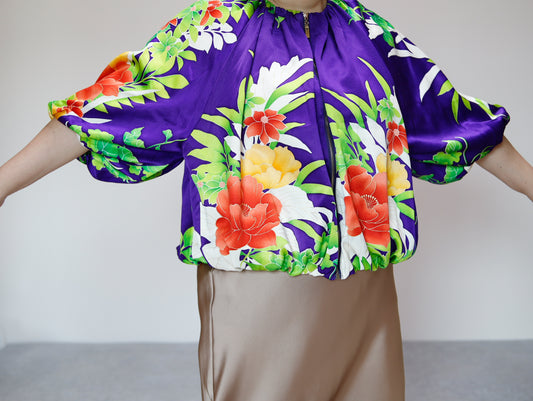 <J18-002> KIMONO BALLOON Jacket