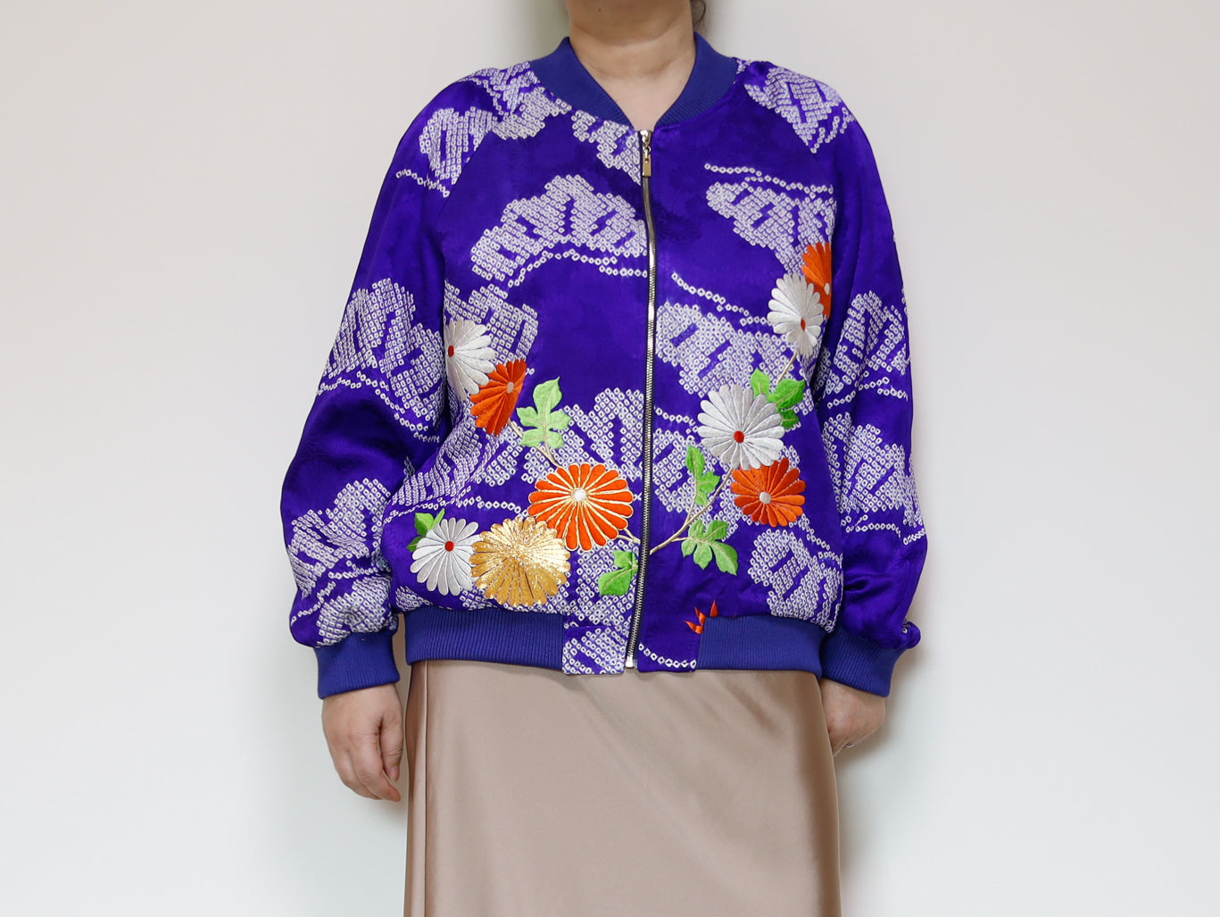 <J09-019> KIMONO BOMBER Jacket