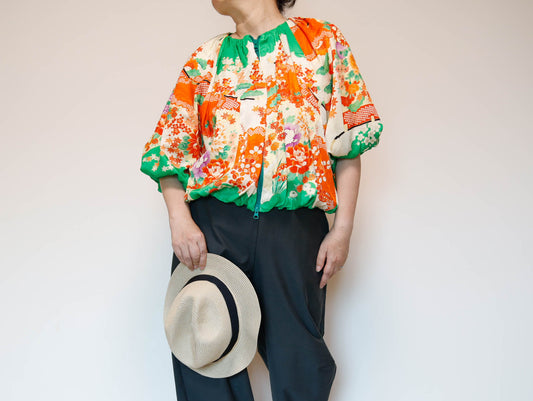 <J18K-010> KIMONO BALLOON Jacket
