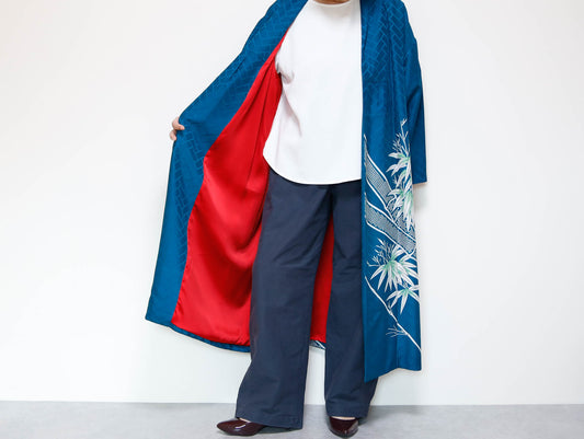 <J14-015> KIMONO ロングコート