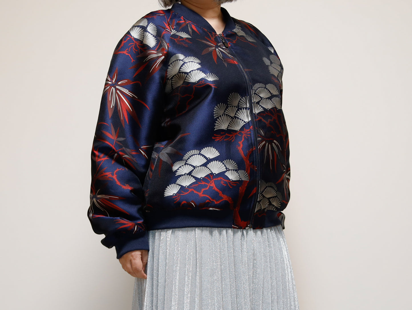 <J08BR> KABUKI BOMBER Jacket Mens