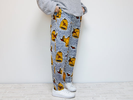 <P10J-001> AFRICAN PRINTED Trousers