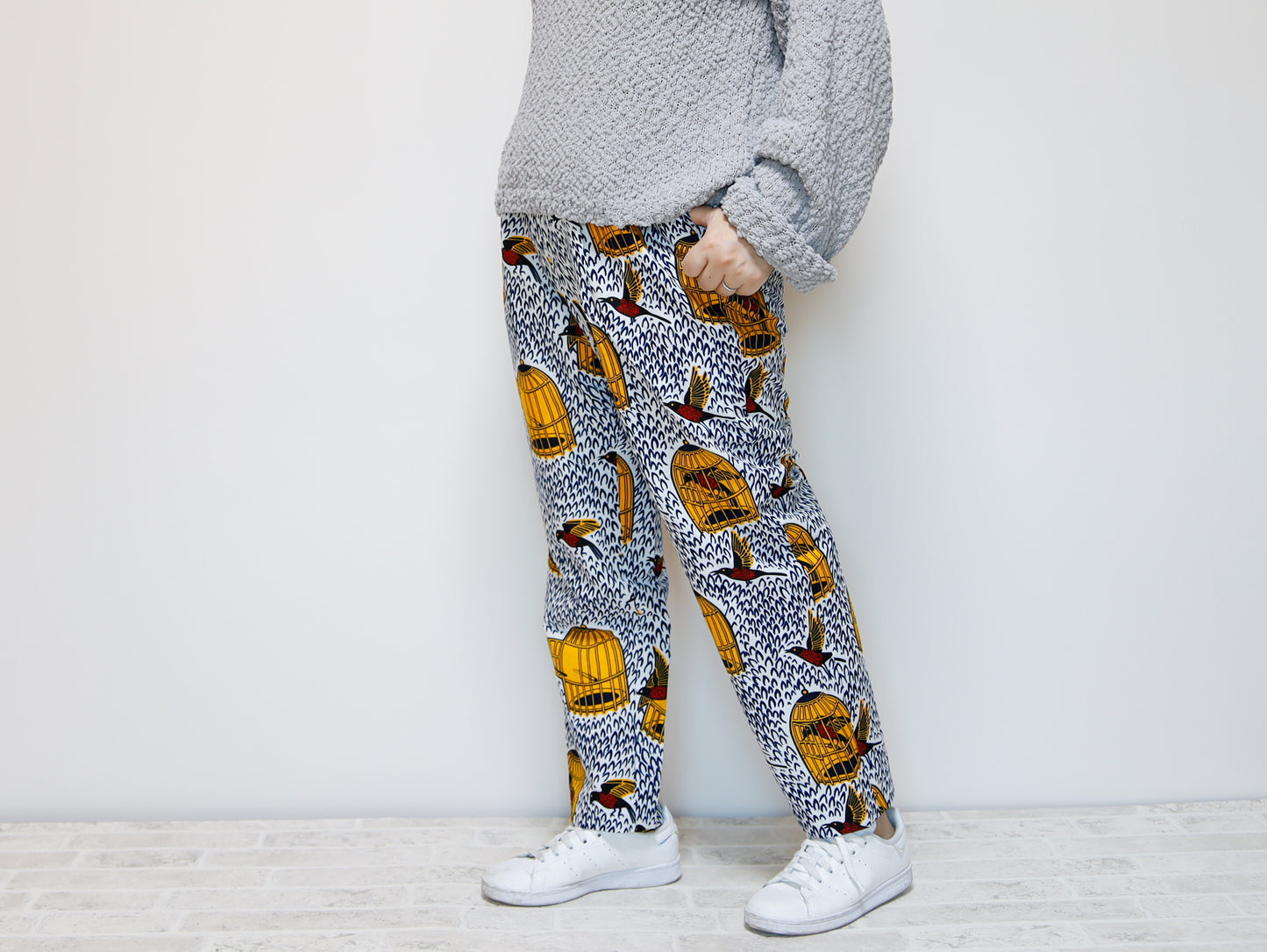 <P10J-001> AFRICAN PRINTED Trousers