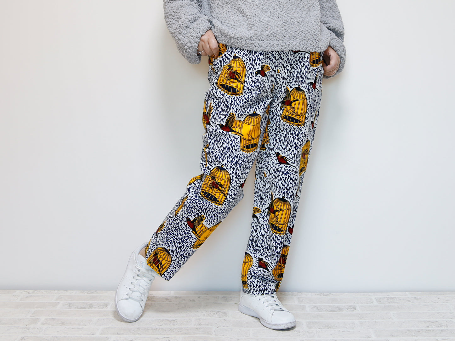 <P10J-001> AFRICAN PRINTED Trousers