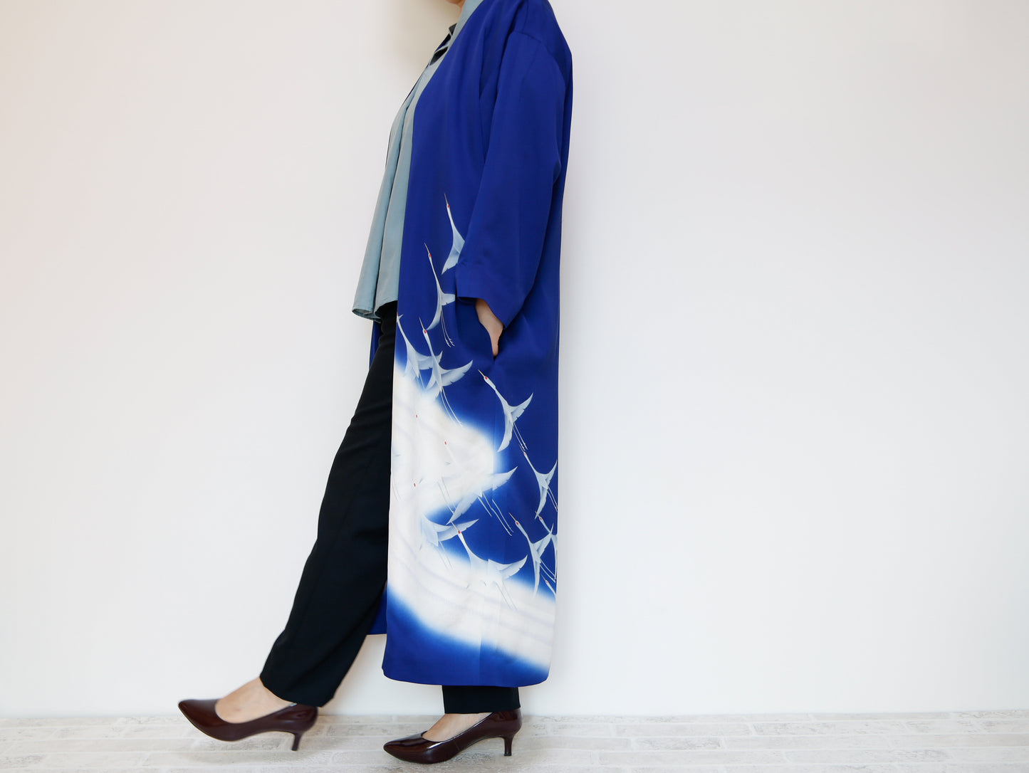 <J06-024> KIMONO Long Jacket