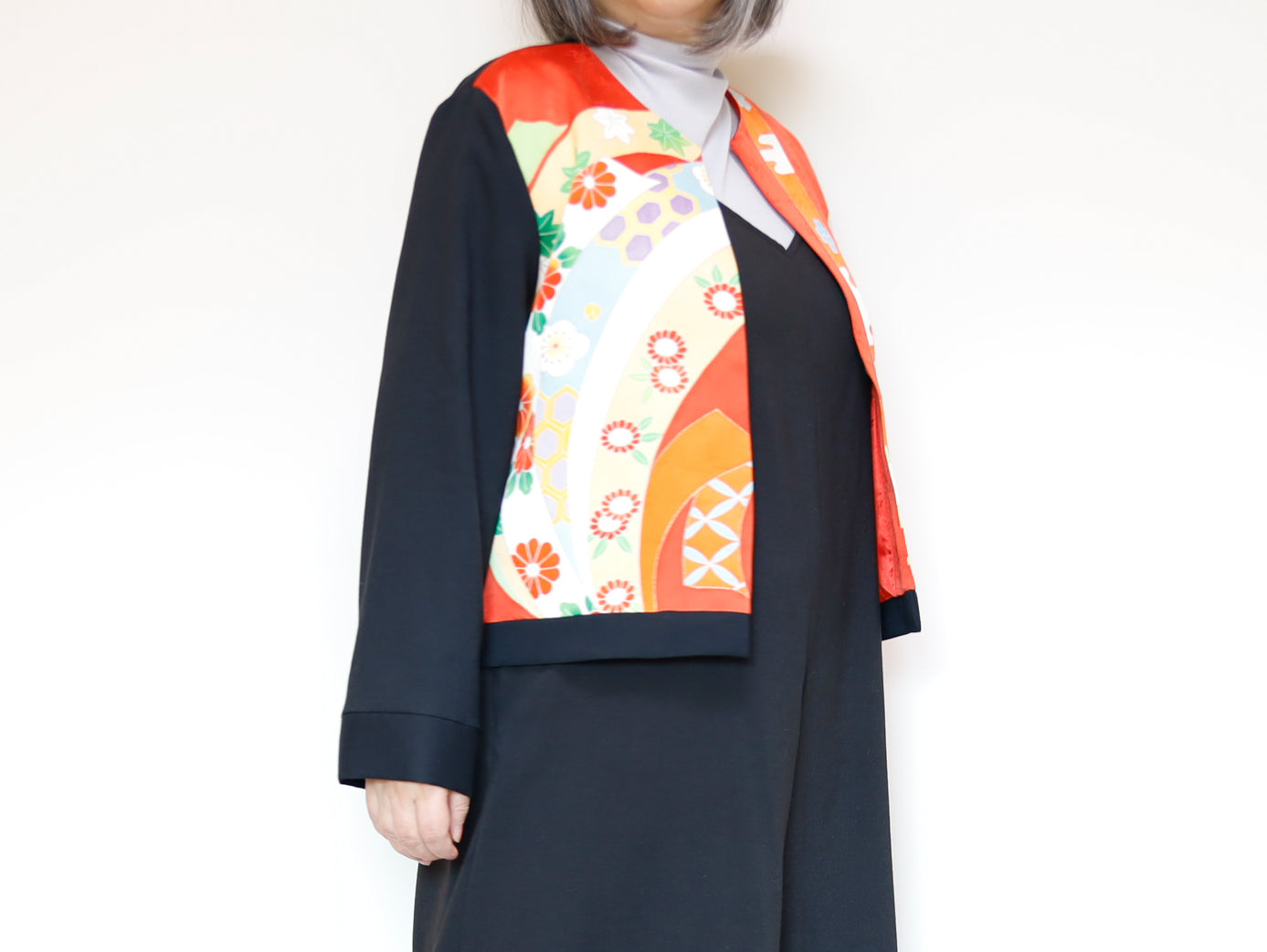 <J15K-020> KIMONO CREW NECK Jacket