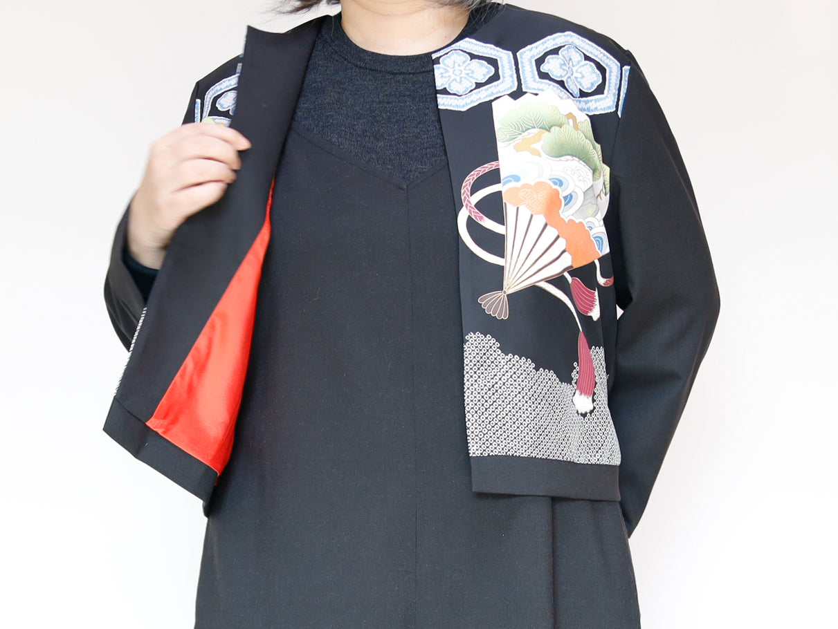 <J15K-021> KIMONO CREW NECK Jacket
