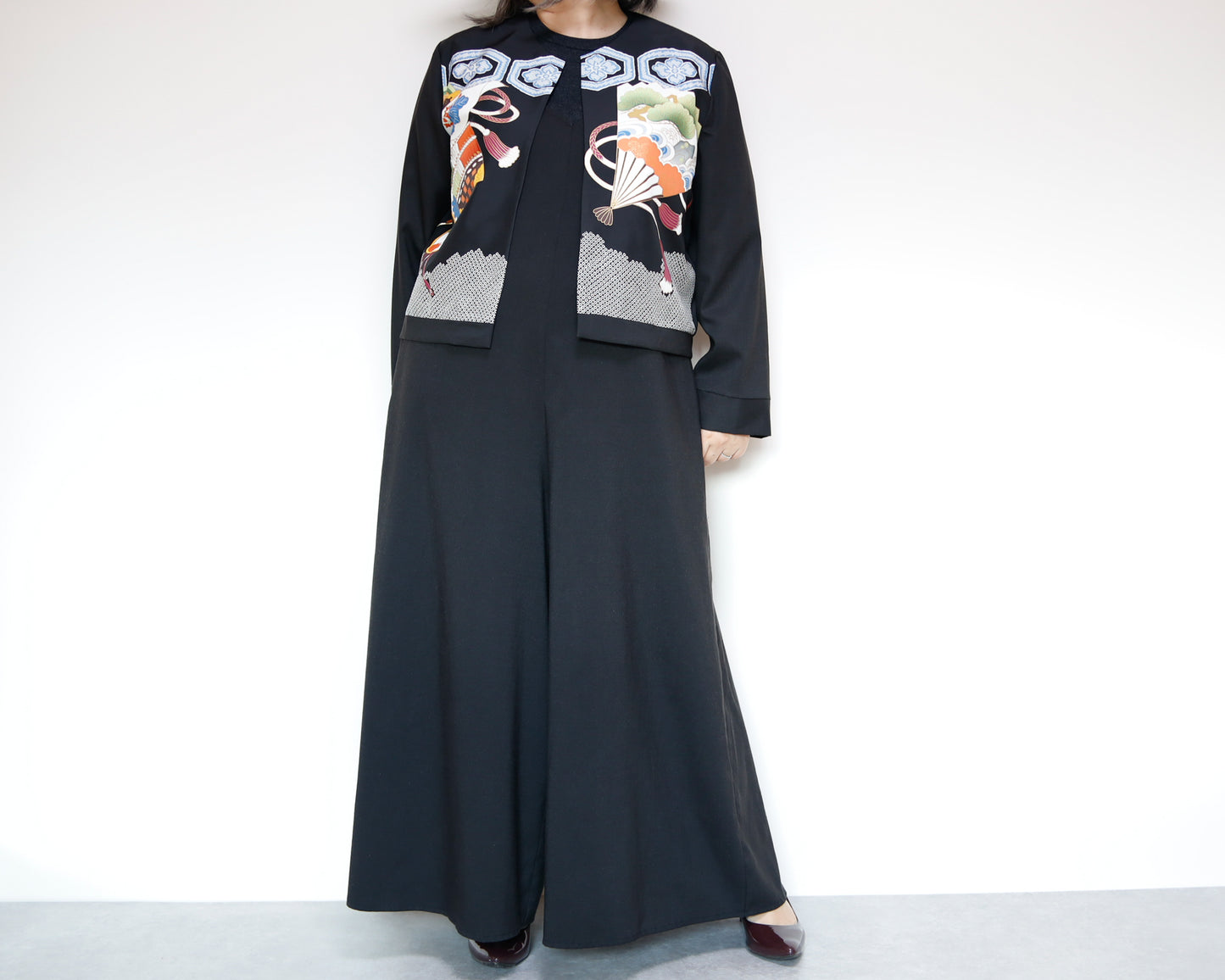 <J15K-021> KIMONO CREW NECK Jacket