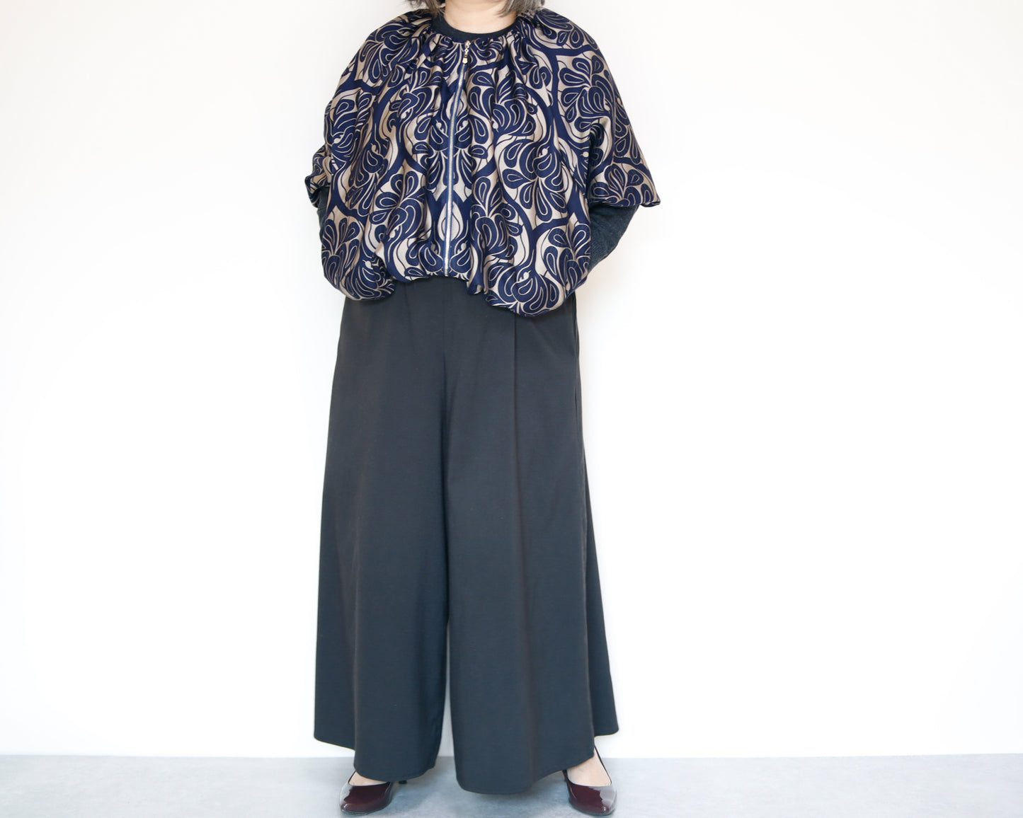 <J18CG> BALLOON Jacket -COVENT GARDEN GRAY