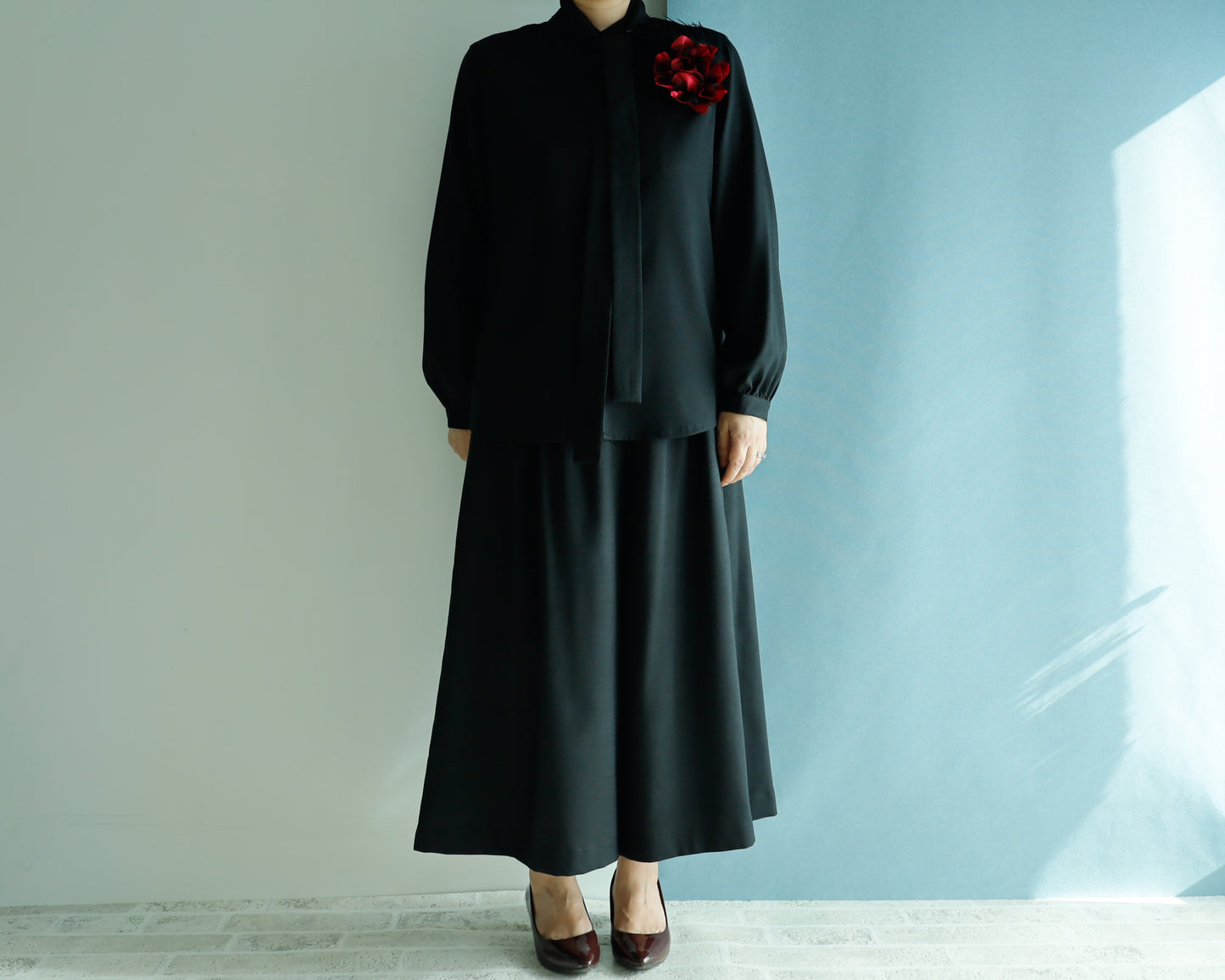 <T19NR-001> NOIR SHIRT Blouse