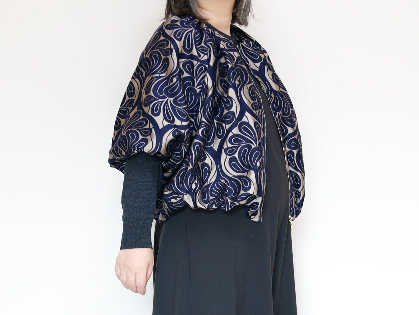 <J18CG> BALLOON Jacket -COVENT GARDEN GRAY