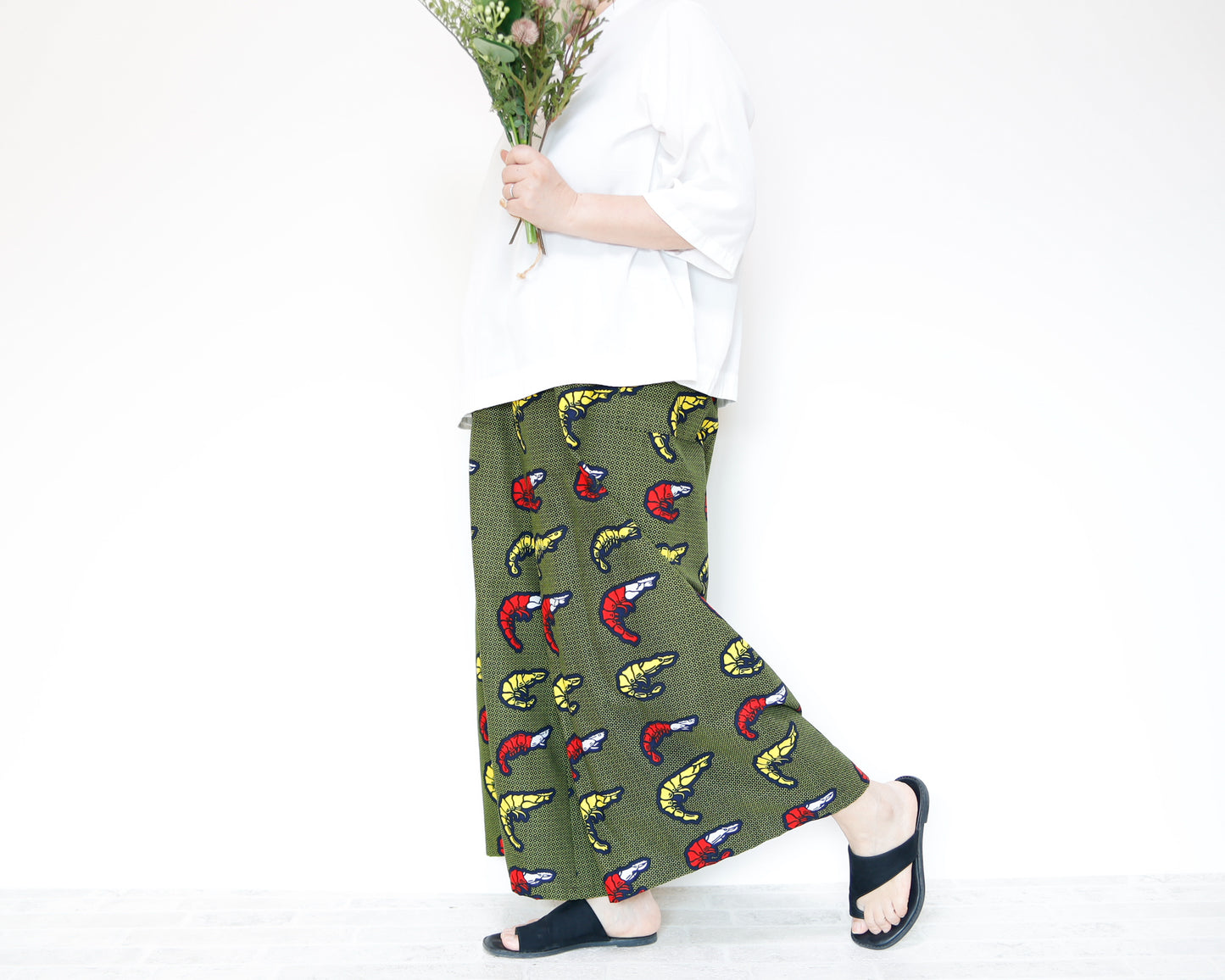 <P15-059>  AFRICAN PRINT Gaucho