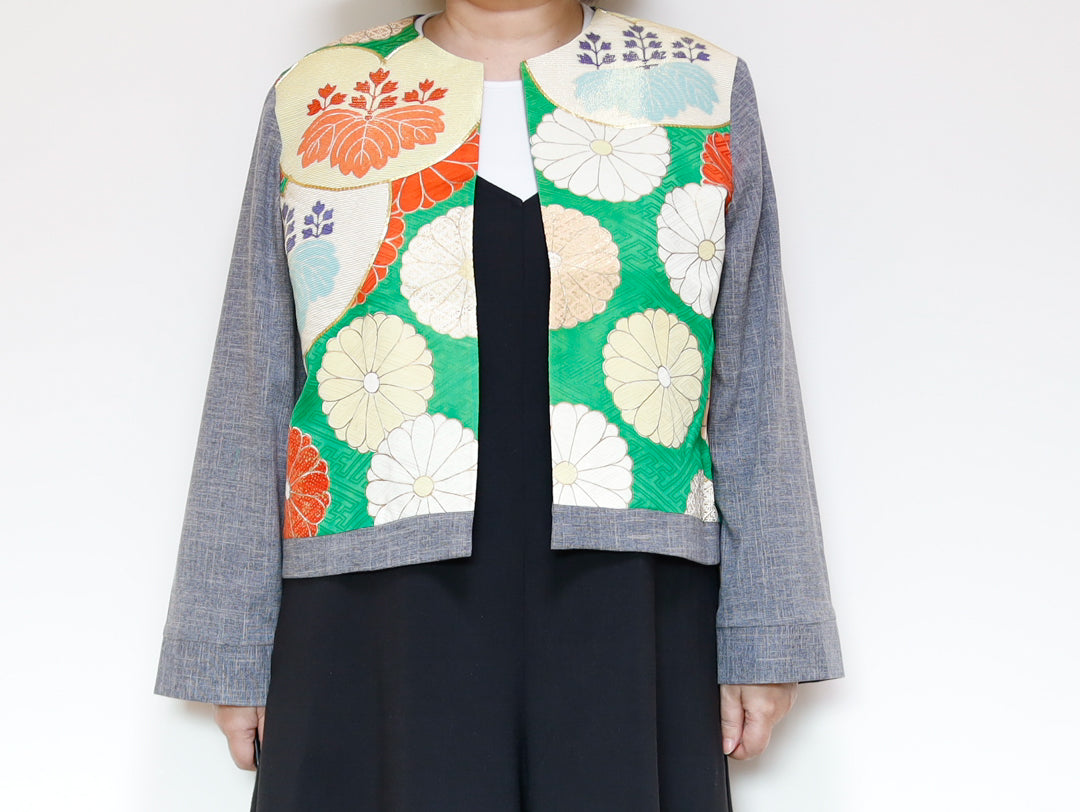 <J15K-022> KIMONO CREW NECK Jacket