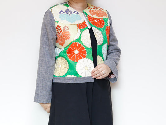 <J15K-024> KIMONO CREW NECK Jacket