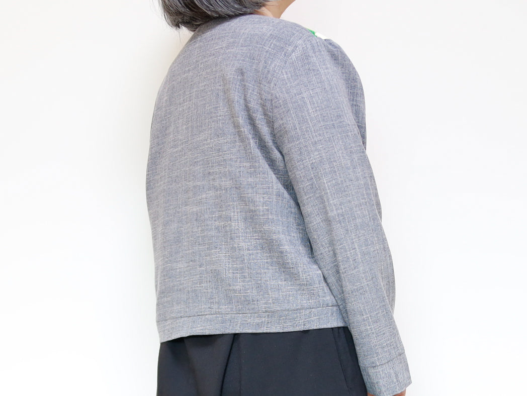 <J15K-024> KIMONO クルーネックジャケット