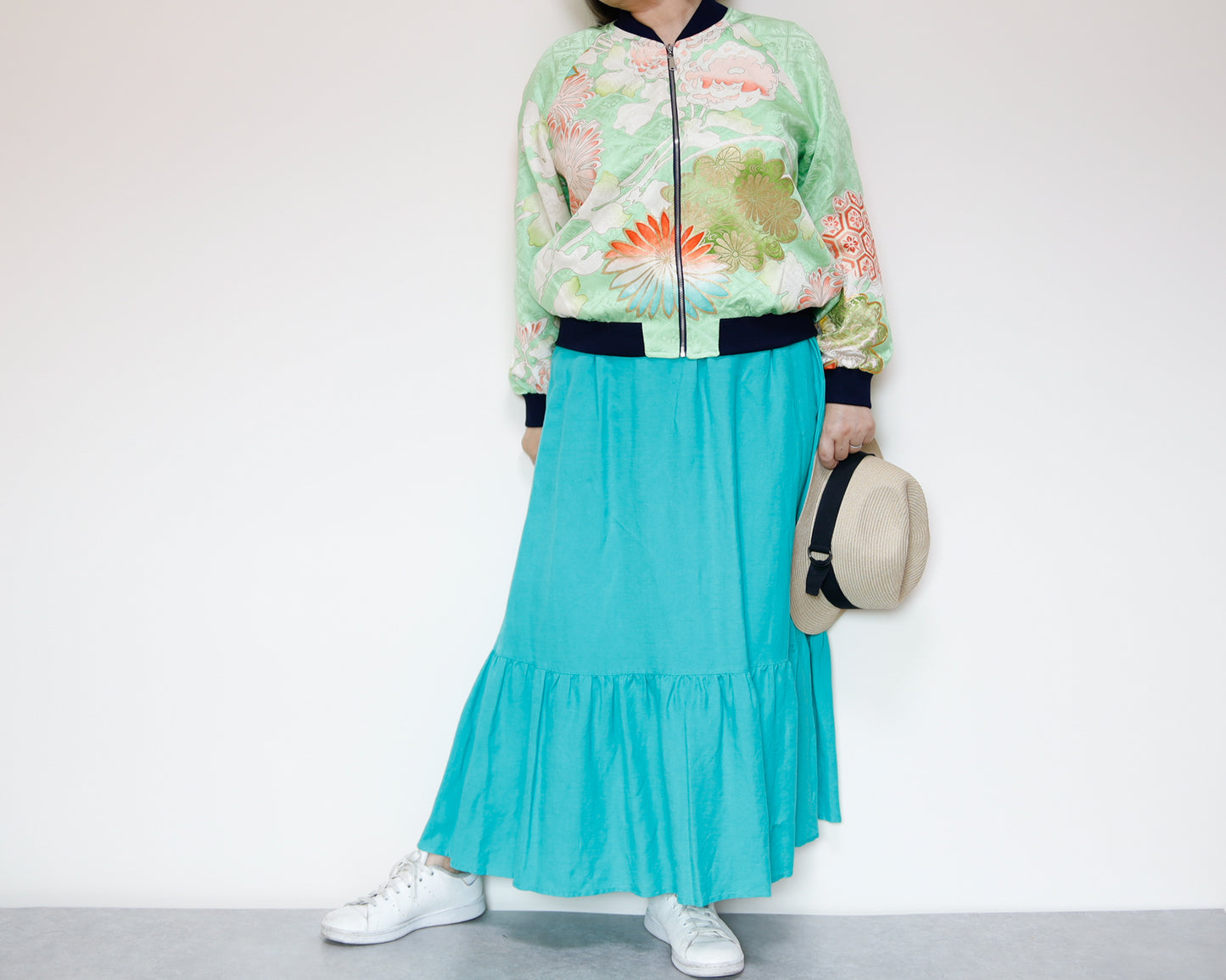 <J09-023> KIMONO BOMBER Jacket -SIZE M
