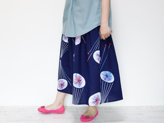 <S15-040> OKINAWA Skirt Long