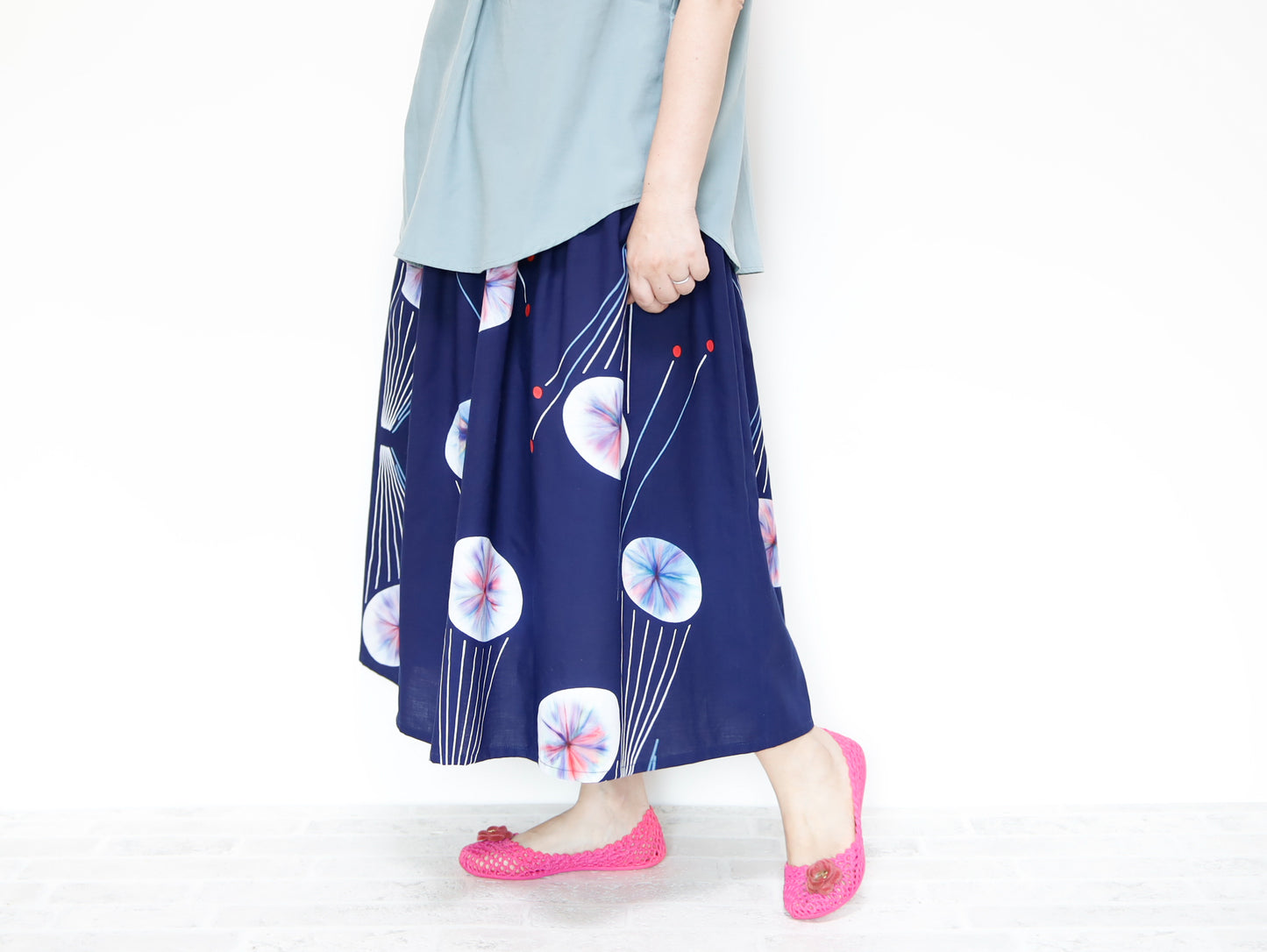 <S15-040> OKINAWA Skirt Long