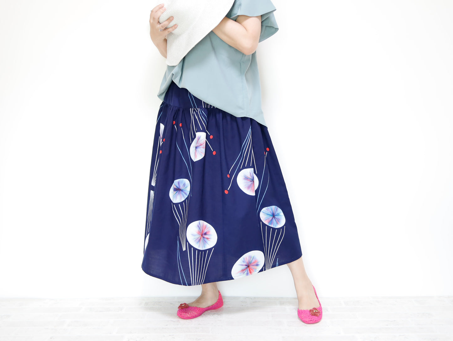 <S15-040> OKINAWA Skirt Long